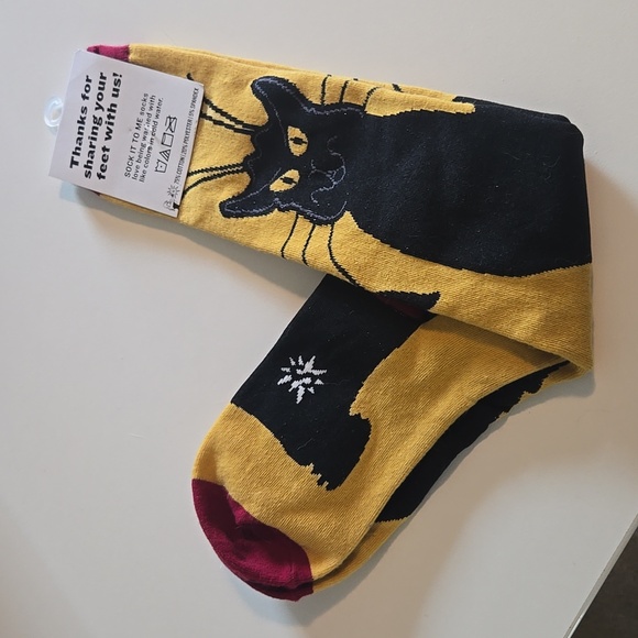 STRETCH-IT™ Chat Noir Socks - Picture 5 of 5